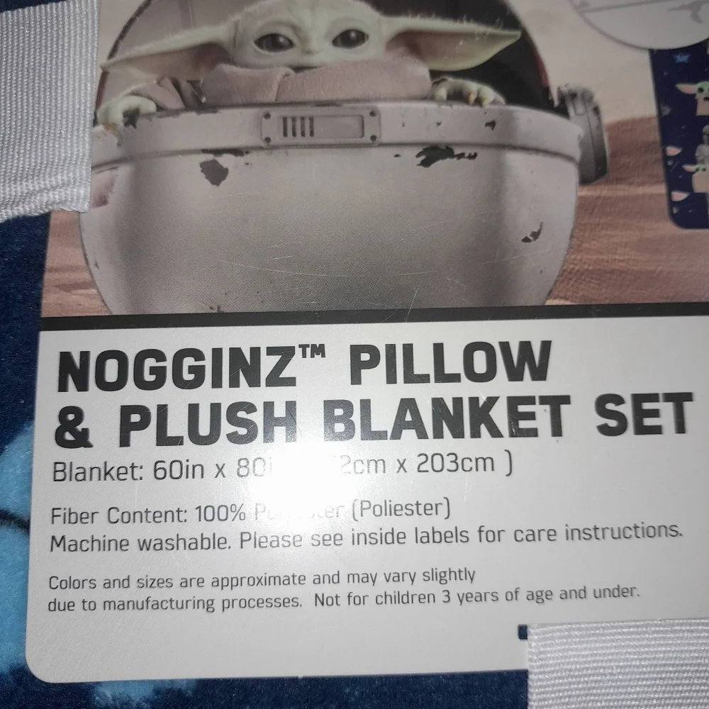 New Star Wars Kids Blanket & Pillow Set With New 20